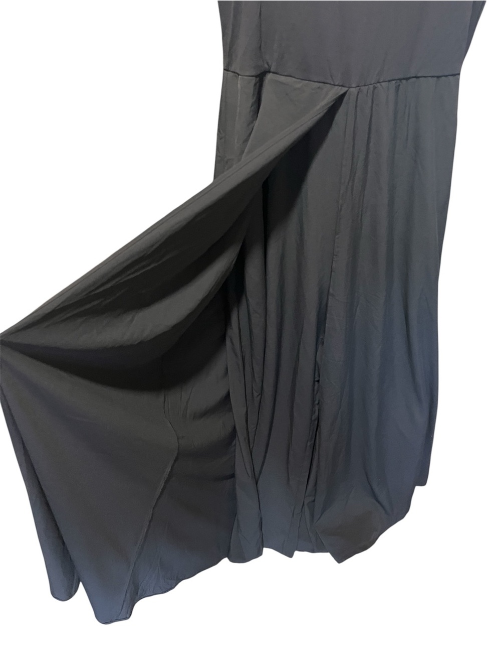 HALARA Black Breezeful Zipper Sleeveless Pocket Contrast Quick Dry Jumpsuit XL - Picture 8 of 14